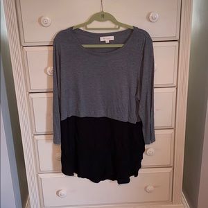 Two by Vince Camuto 3/4 Sleeve Tee